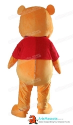 Winnie Pooh mascot costume