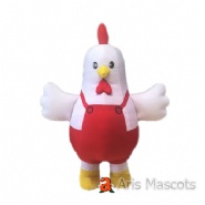 2.2m Inflatable Chicken Costume