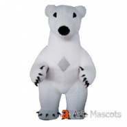 Inflatable Polar Bear Costume