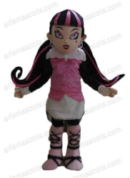 Draculaura mascot costume