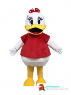 Daisy Duck mascot costume
