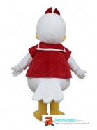 Daisy Duck mascot costume