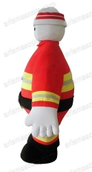 Superhero BayMax mascot