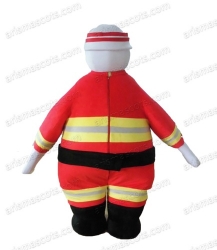 Superhero BayMax mascot