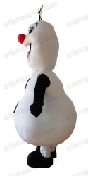 Frozen Olaf Snowman mascot