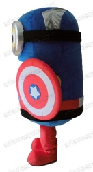 Captain America Minion mascot