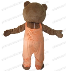 Bear mascot costume
