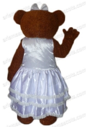 Bear mascot costume