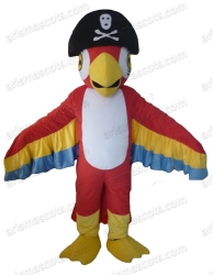 Parrot mascot costume