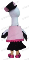 Egret Mascot Costume