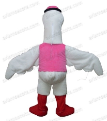 Egret Mascot Costume