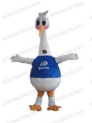 Egret Mascot Costume