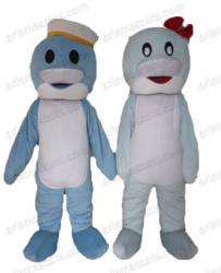 Dolphin Mascot Costume