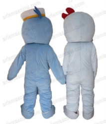 Dolphin Mascot Costume