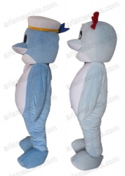 Dolphin Mascot Costume