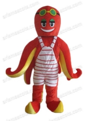 Octopus mascot costume