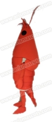 Shrimp Mascot Costume