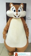 Chipmunk mascot costume