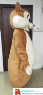 Chipmunk mascot costume