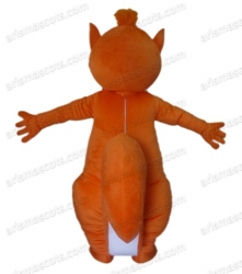 Squirrel mascot costume