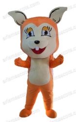 Squirrel mascot costume