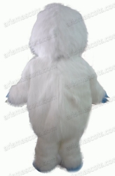 Fur Yeti mascot costume