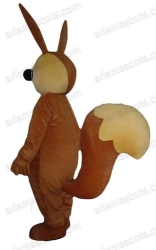 Squirrel mascot costume