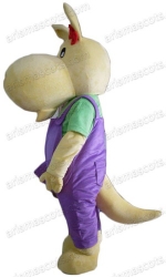 Kangaroo mascot costume