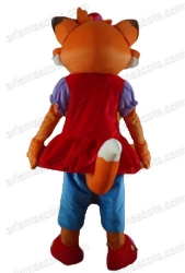 Fox mascot costume