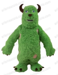 Green Monster Mascot Costume