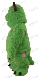 Green Monster Mascot Costume