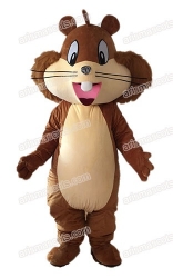 Squirrel mascot costume