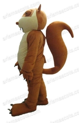 Squirrel mascot costume