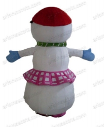 Snowman Mascot Costume