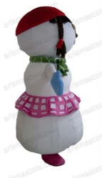 Snowman Mascot Costume