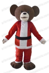 Christmas Bear Mascot Suit