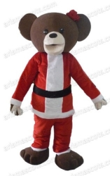 Christmas Bear Mascot Suit