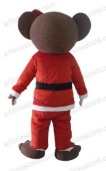 Christmas Bear Mascot Suit