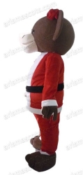 Christmas Bear Mascot Suit