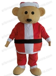 Christmas Bear Mascot Suit