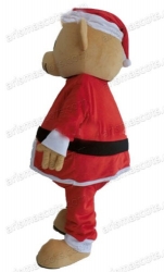 Christmas Bear Mascot Suit