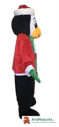 Christmas Penguin Mascot