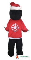 Christmas Penguin Mascot